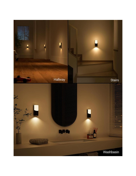 Aplique de Pared Lyridz Recargable con Sensor LED 1500mAh Aplique de Pared Lyridz Recargable con Sensor LED 1500mAh