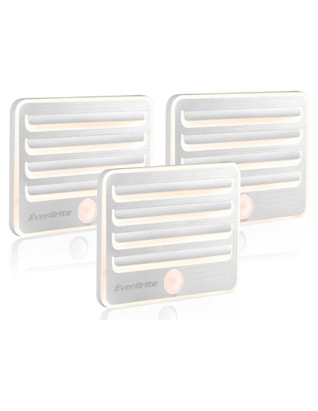 Luces Nocturnas LED con Sensor de Movimiento EverBrite - 3 Piezas Luces Nocturnas LED con Sensor de Movimiento EverBrite - 3 Piezas
