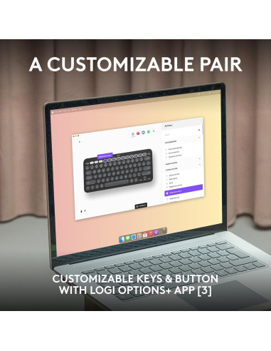 Combo Logitech Pebble 2 para Mac, Teclado y Ratón Inalámbricos