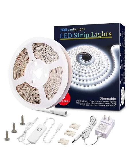 Tira de Luz LED Regulable MY BEAUTY LIGHT 5m Blanca 12V
