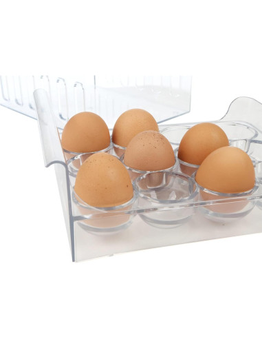 Organizador de Huevos Mind Reader, Contenedor Apilable 12 Huevos