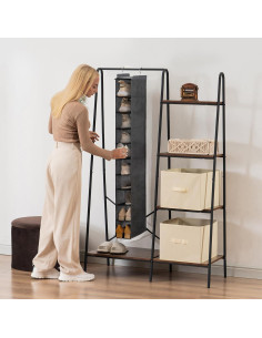 Organizador de Zapatos Colgante YOUDENOVA 10 Estantes Gris 2