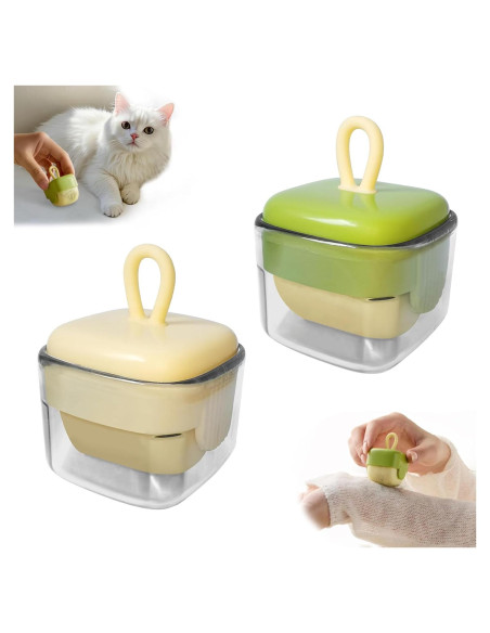 Rodillo Quitapelusas Reutilizable BHKDCMDL Verde y Beige Rodillo Quitapelusas Reutilizable BHKDCMDL Verde y Beige
