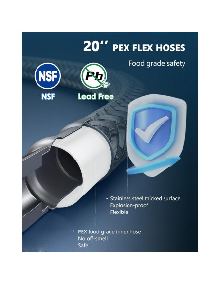 Kit Válvula Sensor Acero Inoxidable 304 Moonshan 50,8 cm Kit Válvula Sensor Acero Inoxidable 304 Moonshan 50,8 cm