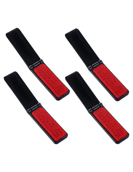 4 Cepillos Plegables para Pelusa Tyqour - Compactos y Reutilizables 4 Cepillos Plegables para Pelusa Tyqour - Compactos y Reutilizables