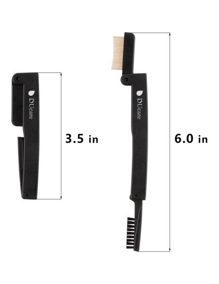 DUcare Peina Separador de Pestañas y Cejas Dúo - Negro DUcare Peina Separador de Pestañas y Cejas Dúo - Negro