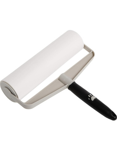 Rodillo Adhesivo para Pelusa Spotty 60 Hojas 11.43 cm Negro