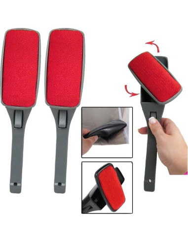 Paquete de 3 Cepillos Giratorios Dependable para Pelusa