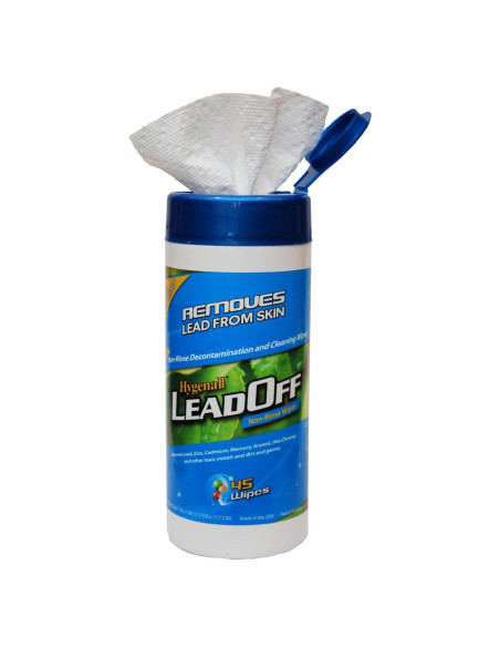 Toallitas de limpieza LeadOff Hygenall - 45 unidades Toallitas de limpieza LeadOff Hygenall - 45 unidades