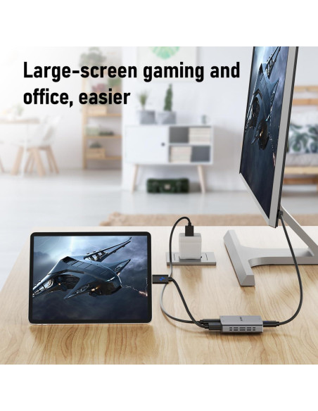 Adaptador Lemorele Lightning a USB-C para gafas AR Adaptador Lemorele Lightning a USB-C para gafas AR