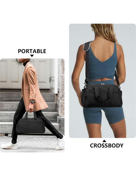 Bolsa de Gimnasio Pequeña Ineetatu Negra 35.56x20.32x22.86 cm Bolsa de Gimnasio Pequeña Ineetatu Negra 35.56x20.32x22.86 cm