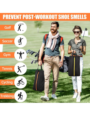 Bolsa Organizadora para Zapatos TOBWOLF Impermeable Naranja