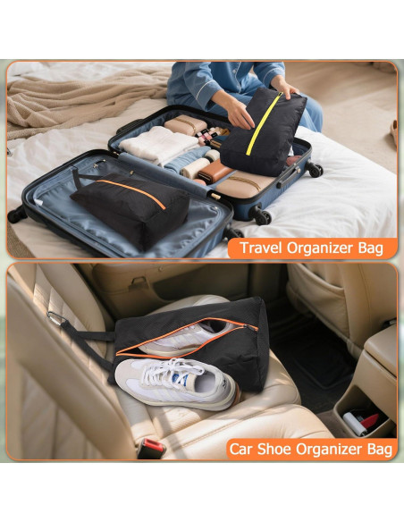 Bolsa Organizadora para Zapatos TOBWOLF Impermeable Naranja Bolsa Organizadora para Zapatos TOBWOLF Impermeable Naranja