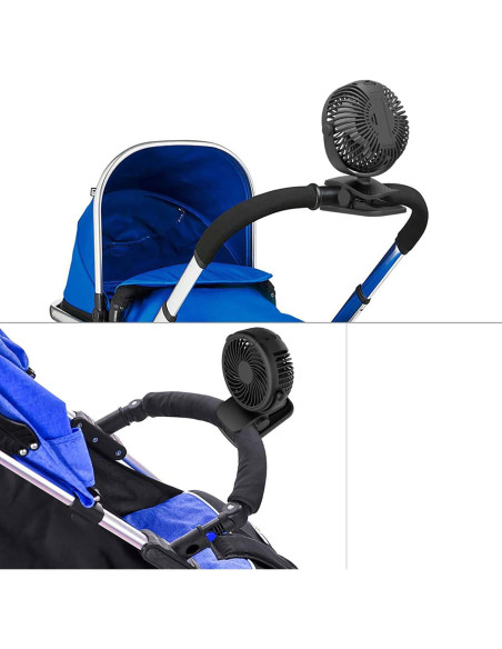 Ventilador Clip Cambond para Cochecito - Portátil Recargable Ventilador Clip Cambond para Cochecito - Portátil Recargable