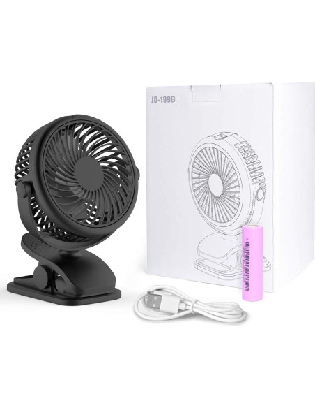 Ventilador Clip Cambond para Cochecito - Portátil Recargable Ventilador Clip Cambond para Cochecito - Portátil Recargable