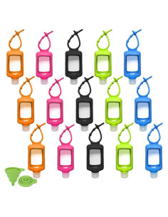 15 Botellas de Viaje 60ml Beauty Angelbella con Soporte Silicona