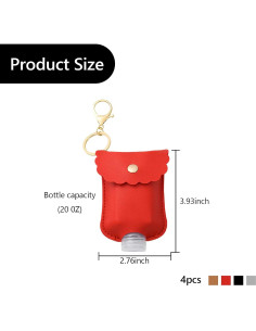 Pack de 4 Botellas de Desinfectante de Manos Pcmursal - Viaje 2