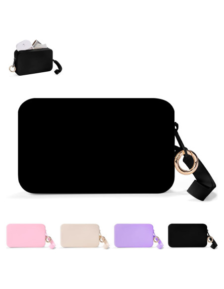 Funda de Silicona para Desinfectante de Manos Playexen Negra Funda de Silicona para Desinfectante de Manos Playexen Negra