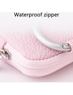 Bolsa de Silicona para Spray Desinfectante MUQING 30ml Rosa 2