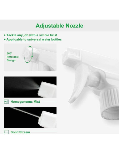 Botellas de Spray Rellenables Cindy's Tape 473 ml - Paquete de 4