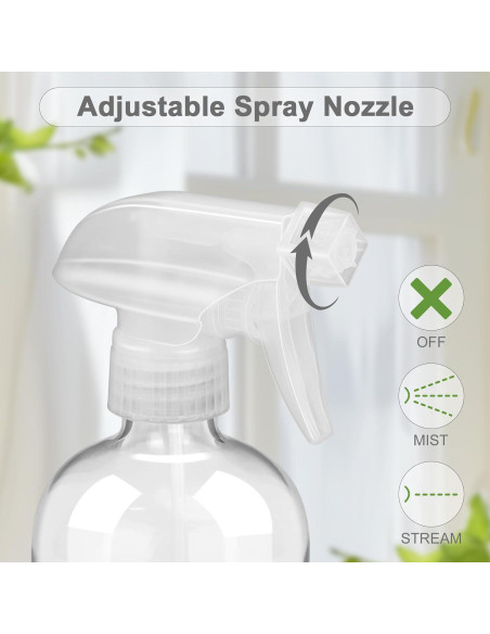 Paquete de 2 Botellas de Spray de Vidrio Worldgsb 0.47L Azul y Gris Paquete de 2 Botellas de Spray de Vidrio Worldgsb 0.47L Azul y Gris
