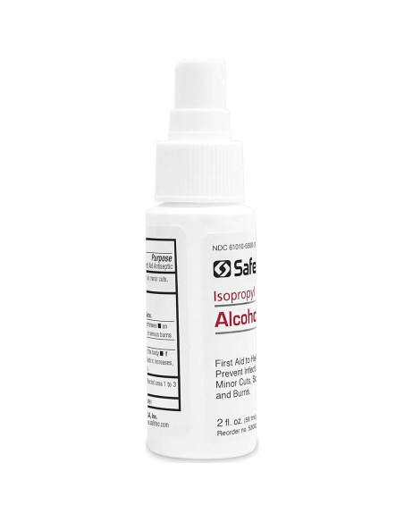 Spray de Alcohol Isopropílico Safetec 60ml - Paquete de 6 Spray de Alcohol Isopropílico Safetec 60ml - Paquete de 6