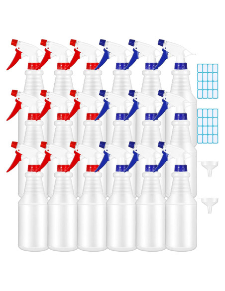 Pack 18 Botellas Spray 500 ml Sabary con Boquilla Ajustable Pack 18 Botellas Spray 500 ml Sabary con Boquilla Ajustable