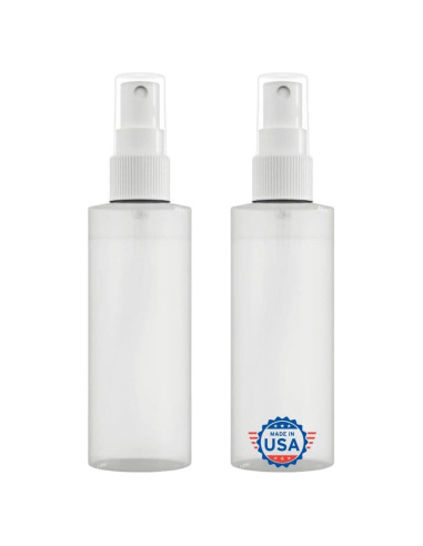 Botella Spray Neblina Fina JND 4 Oz Recargable 2 Pack