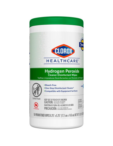 Toallitas Desinfectantes Clorox Healthcare 155 Unidades - Multiusos