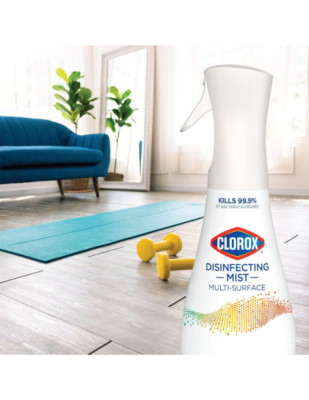 Clorox Mist Desinfectante 3 en 1 Limón y Flor de Naranja 0.47 L Clorox Mist Desinfectante 3 en 1 Limón y Flor de Naranja 0.47 L