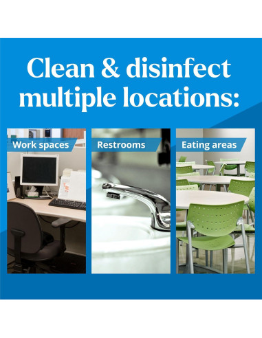 Toallitas Desinfectantes Clorox EcoClean 75 Unidades x 6 Paquetes