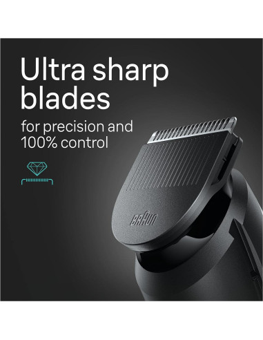 Kit de Estilo 5 en 1 Braun Serie 3 3450, Recortadora para Hombres