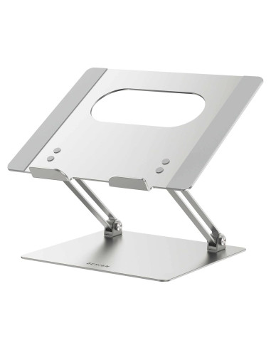 Soporte de Laptop Ajustable BESIGN LS10 de Aluminio Plata 10-14"