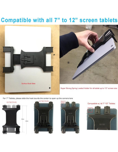 Soporte de Tablet ChargerCity 22" Ajustable para Vehículos