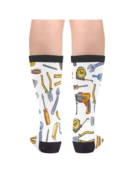 Calcetines Divertidos de Pato Worltoldb Talla Única Color Negro y Blanco Calcetines Divertidos de Pato Worltoldb Talla Única Color Negro y Blanco