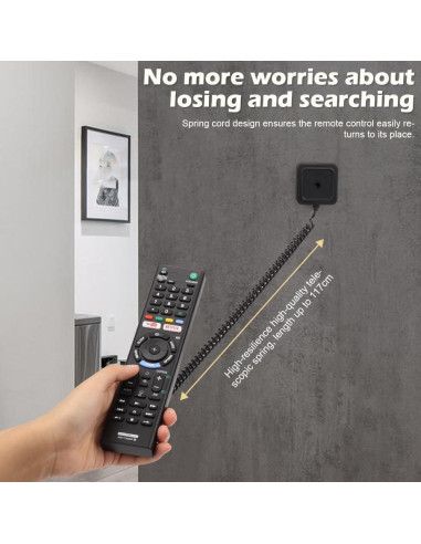 Soporte Magnético para Control Remoto WALLFID - 2 Paquetes