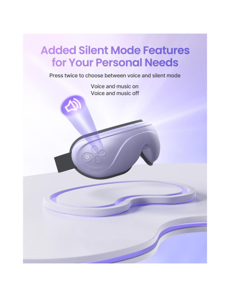 Masajeador de Ojos RENPHO G006 con Calor y Bluetooth Masajeador de Ojos RENPHO G006 con Calor y Bluetooth