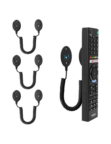 Soporte de Control Remoto Antipérdida Gormenland Negro 1.83m