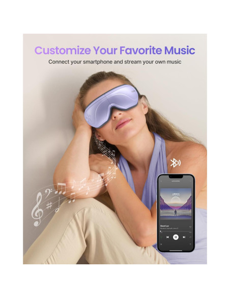 Masajeador de Ojos RENPHO G006 con Calor y Bluetooth Masajeador de Ojos RENPHO G006 con Calor y Bluetooth