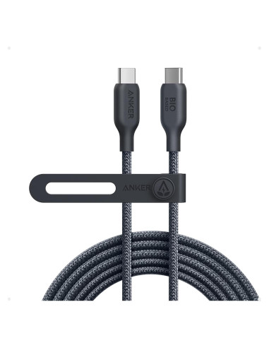 Cable USB C Anker A80E7 240W Carga Rápida 3,05m Negro
