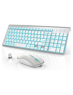 Combo Teclado y Ratón Inalámbrico J JOYACCESS Retroiluminado
