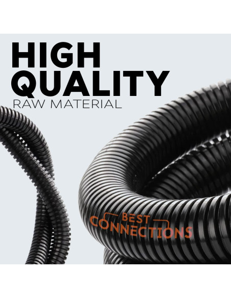 Paquete de 3 Tubos Convolutos Flex-Guard 6.1 m Negro Paquete de 3 Tubos Convolutos Flex-Guard 6.1 m Negro