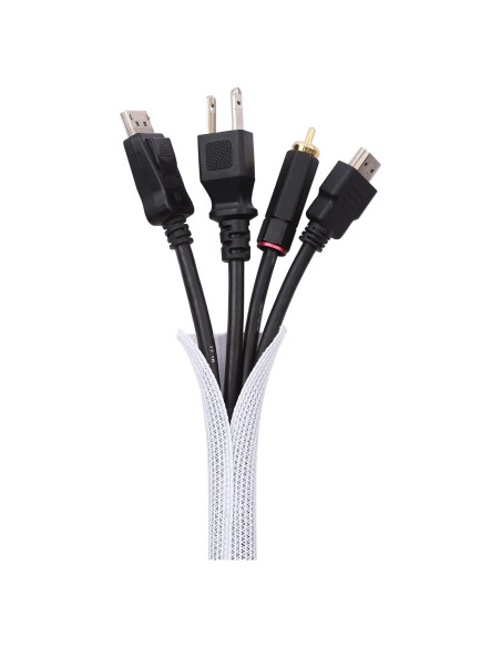 Manga de Gestión de Cables Keco 1" x 3.05m Blanca Manga de Gestión de Cables Keco 1" x 3.05m Blanca
