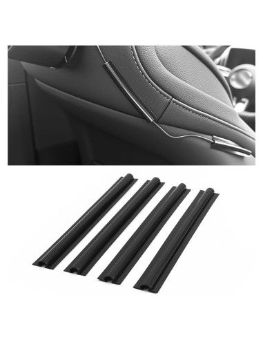 Manga de Gestión de Cables para Automóvil Figpade 4PCS Adhesiva