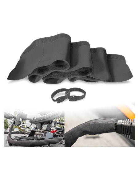 Manga Organizador de Cables Camoo 152.4 cm Neopreno Negro Manga Organizador de Cables Camoo 152.4 cm Neopreno Negro