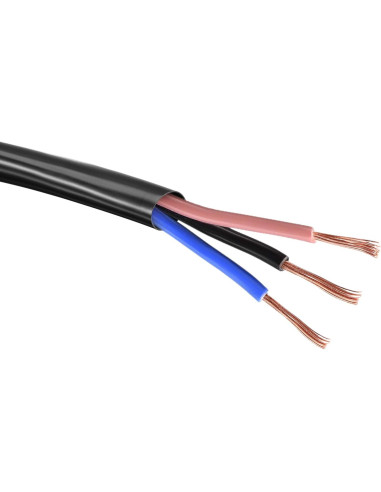 Tubo de Arnés de Cable PVC Negro uxcell 7m 6mm ID