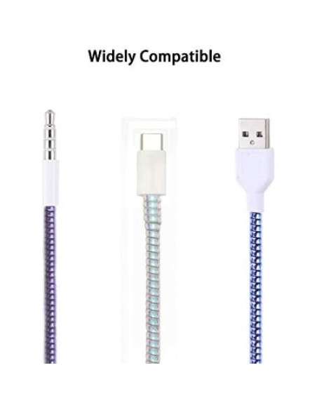 Protector de Cable para Mascotas YeHeng 60 cm Negro 2 pcs Protector de Cable para Mascotas YeHeng 60 cm Negro 2 pcs