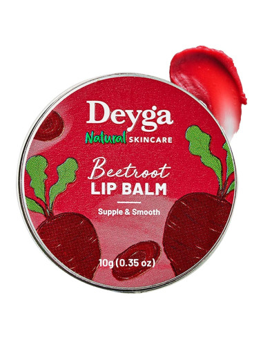 Bálsamo Labial de Remolacha DG 30g Hidratante para Labios Secos