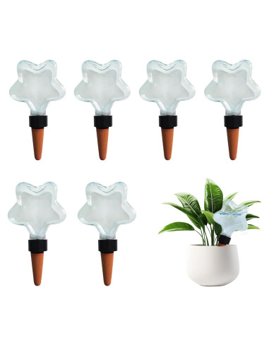 Esferas de Riego Automáticas Ansberta Estrella 200ml - 6 Unidades