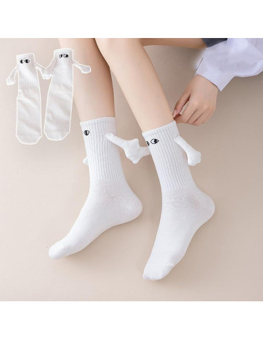 Calcetines Magnéticos Keauexp con Ojos Bordados 2 Pares